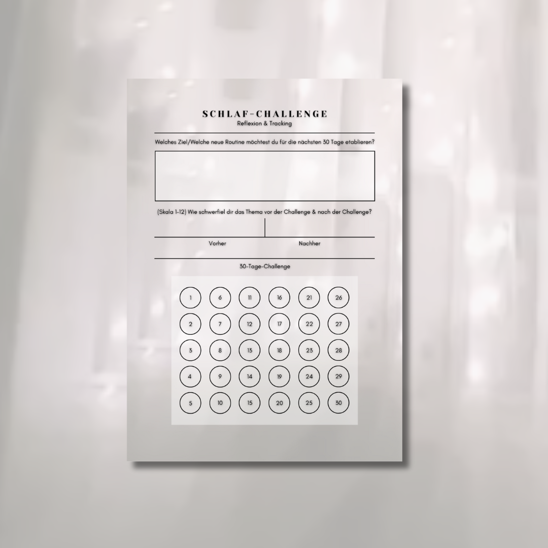 30-Tage-Schlaf-Challenge (Download)