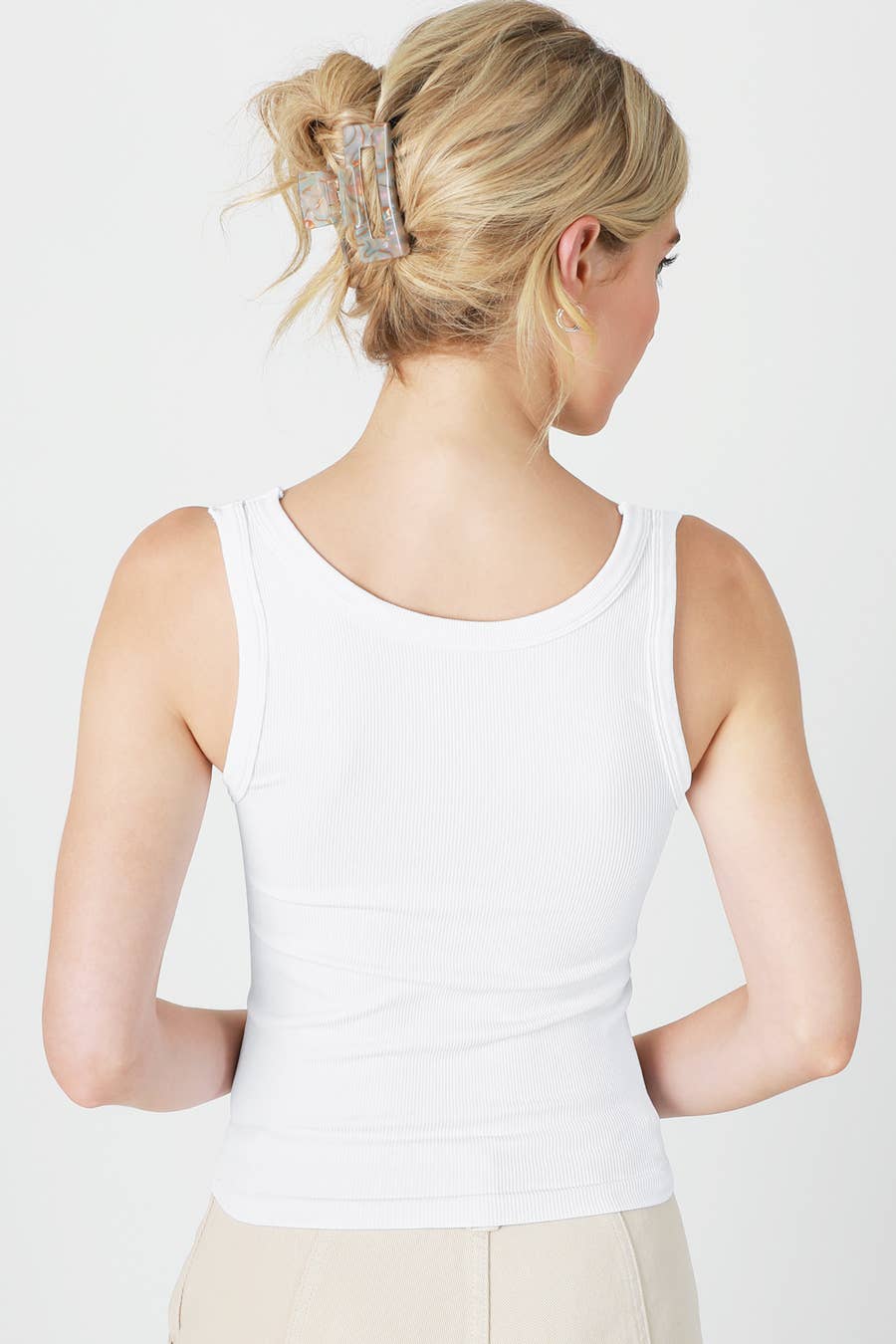 NS8216 - Geripptes Tanktop inkl. Versand